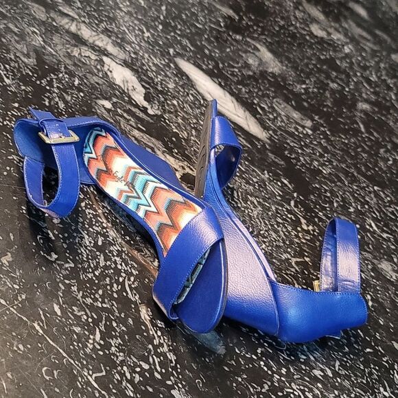 AMERICAN EAGLE WOMEN'S Classic Heels SANDAL ANKLE STRAP OPEN TOE WEDGE SANDAL - Picture 12 of 16